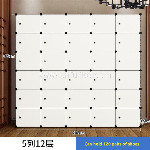 Plastic DIY Shoes Storage Boxes Shoes Rack